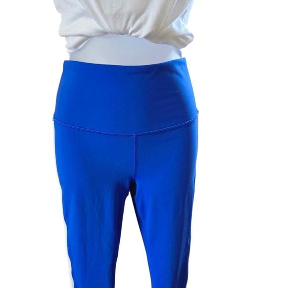 Athleta Vibrant Blue Leggings - Picture 3 of 7